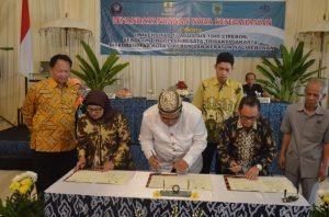 MoU with Kuningan District Goverment | STP Trisakti
