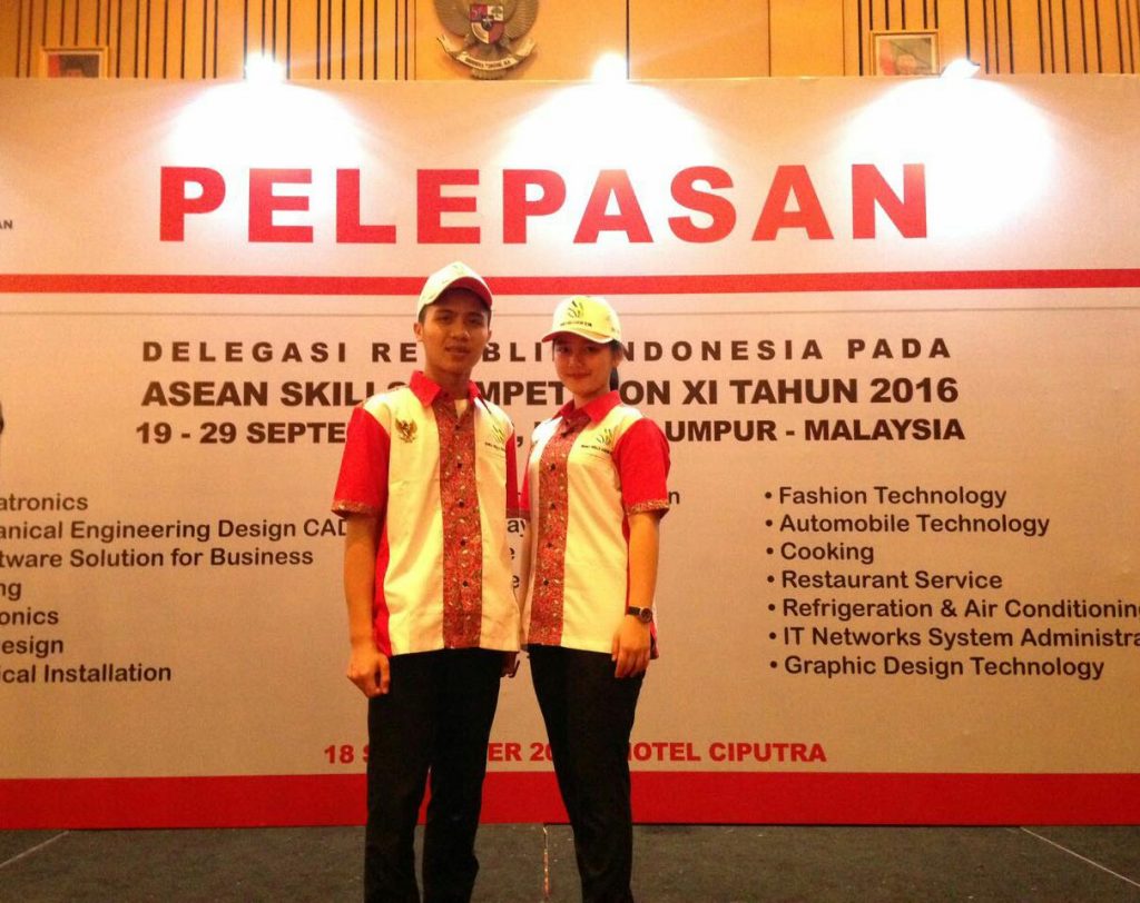 Pelepasan Delegasi Indonesia ASC