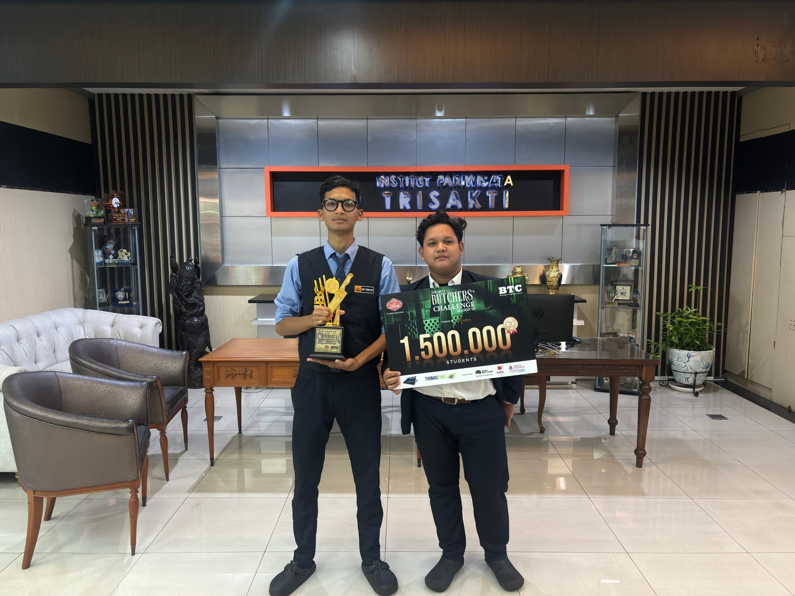 MAHASISWA INSTITUT PARIWISATA TRISAKTI MENJADI JUARA RUTIN TAHUNAN DALAM KOMPETISI THE JAKARTA BUTCHERS’ CHALLENGE 2024